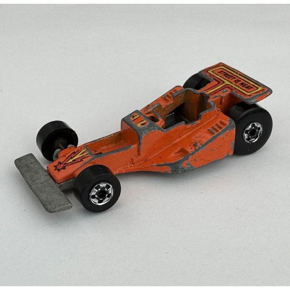 Hot Wheels Land Lord 1981 Mattel Orange Street Is Heat Vintage Diecast Race Car